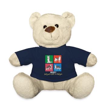 Nicht nur ein Haustier Ein Lebensstil Husky Sibirische Huskies - Teddy - French Navy - Vorne