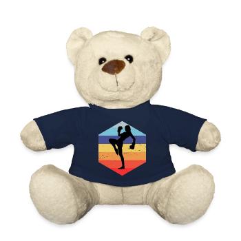 Kickboxing Kickboxing Men's Kickboxing Boxing - Teddy Bear - french navy - Front