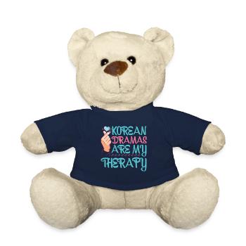 Les drames coréens sont ma thérapie 5 - Nounours - bleu marine - Devant