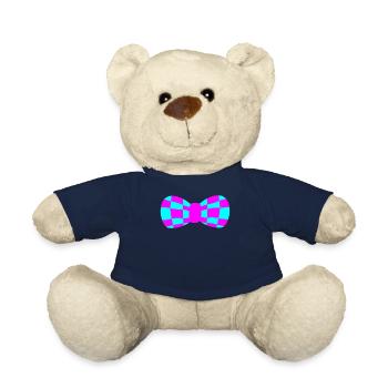 Costume de Clown Carnaval Carnaval - Nounours - bleu marine - Devant