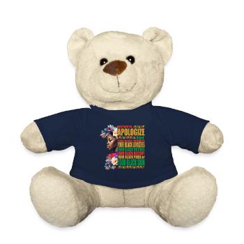 Schwarze Geschichte zitiert afroamerikanische Geschichte - Teddy - French Navy - Vorne
