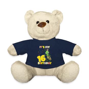 C’est ma sauterelle de 16 ans - Nounours - bleu marine - Devant