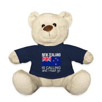 Dicton néo-zélandais - Nounours - bleu marine - Devant