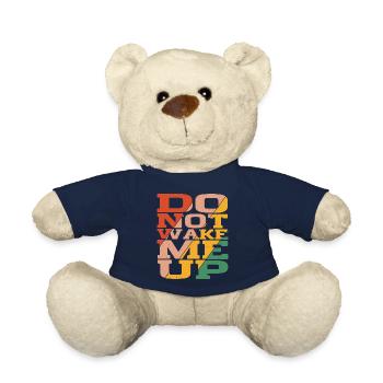 Do Not Wake Me Up 5 - Teddy Bear - french navy - Front