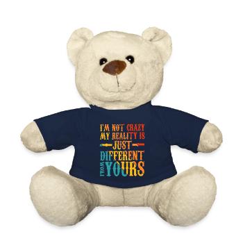My Reality Is Just Different From Yours 17 - Teddy Bear - french navy - Front