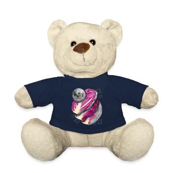 Surrealismus, Vollmond in Scheiben, Rotkohl - Teddy - French Navy - Vorne