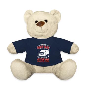Sanitäter Erster Responder Krankenwagenfahrer - Teddy - French Navy - Vorne