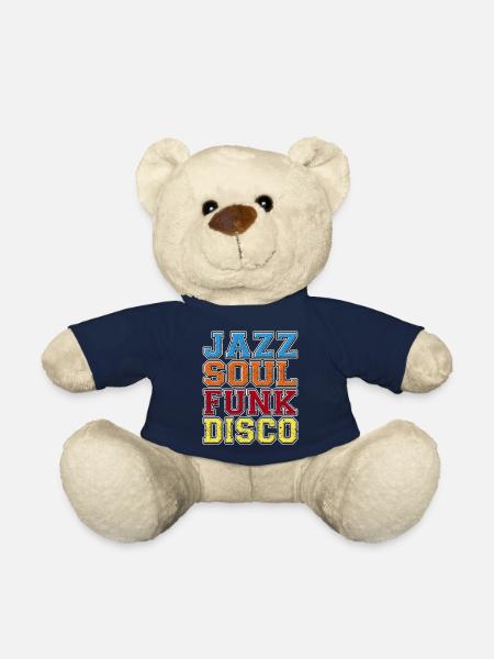 Jazz soul funk disco grunge - Nounours - bleu marine