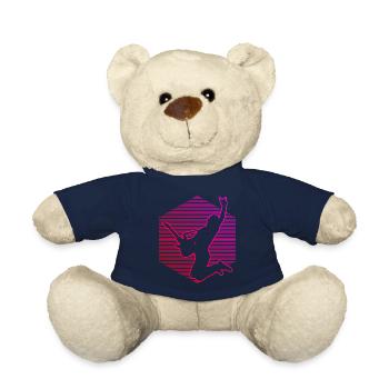Guitar classical guitar Electric guitar electronic guitar - Teddy Bear - french navy - Front