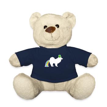 St. Patrick's Dog - Samoyed - Teddy - French Navy - Vorne