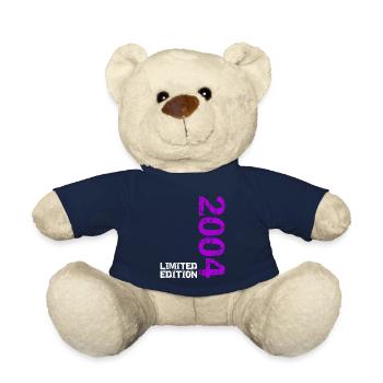 2004 Édition Limitée Anniversaire Cadeau Femme Mari - Nounours - bleu marine - Devant