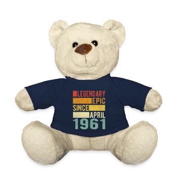 Birthday April 1961 Legendary epic - Teddy Bear - french navy - Front