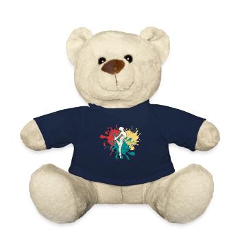 Tanzen Tänzerin Silhouette - Teddy - French Navy - Vorne