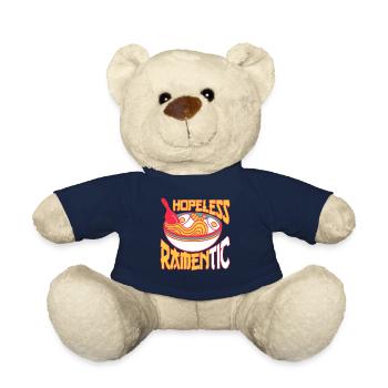 Ramen Nudelsuppe Japanische Kawaii Geschenk Ramen - Teddy - French Navy - Vorne