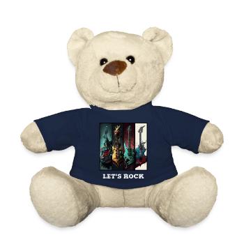 Rock lets - Teddy Bear - french navy - Front