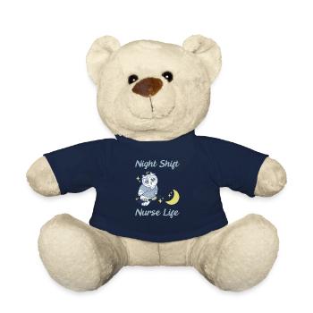 Emergency Nurse - Teddy Bear - french navy - Front
