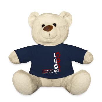 1965 Limited Deco Edition 58th Birthday Outfit - Teddy Bear - french navy - Front