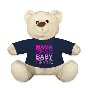 Mama Bear Baby Bear - Teddy - French Navy - Vorne