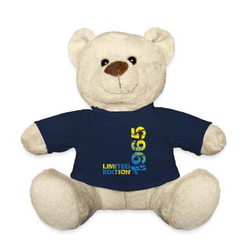 1965 Limited Deco Edition 58th Birthday Outfit - Teddy Bear - french navy - Front