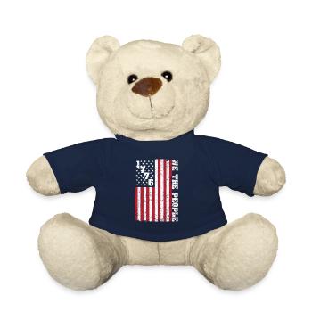 1776 Wir Das Volk Patriotisch Amerikanische - Teddy - French Navy - Vorne