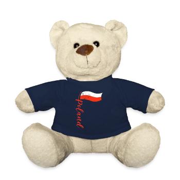 Poland Polish Polska Polski Husaria Cavalry - Teddy Bear - french navy - Front