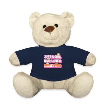 Hamster Haustier Sprüche Meerschweinchen - Teddy - French Navy - Vorne