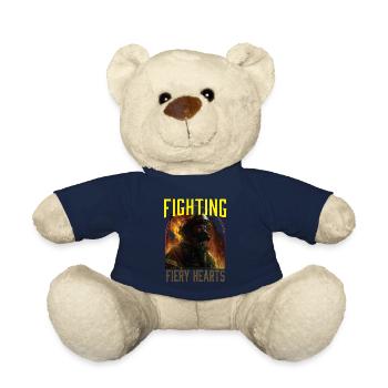 Fighting Fiery Hearts Fire Rescue Firefighting - Teddy - French Navy - Vorne