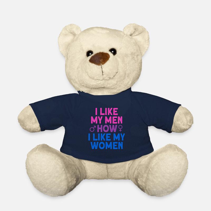 Bisexual Proud Stolz Geschenk - Teddy - French Navy