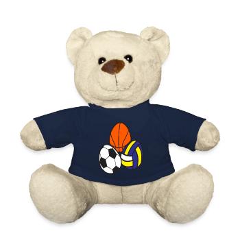 Sport Fußball Leichtathletik Basketball - Teddy - French Navy - Vorne