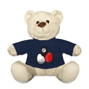 Queue Sport Billard Cricket Golf Ostereier Bälle - Teddy - French Navy - Vorne