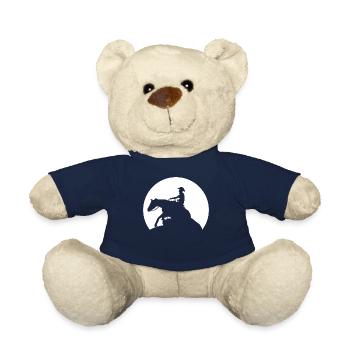 Reining Moon Riding Western Riding - Teddy Bear - french navy - Front