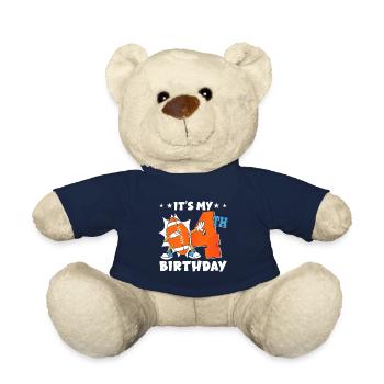 Es Ist Mein 4. Geburtstag American Football - Teddy - French Navy - Vorne