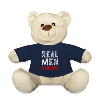 Being Bald Bald Guy With A Beard Bald Dad - Teddy Bear - french navy - Front