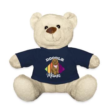 Frauen Doodle Mama Labradoodle Goldendoodle - Teddy - French Navy - Vorne