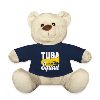 Tuba tuba player - Teddy Bear - french navy - Front