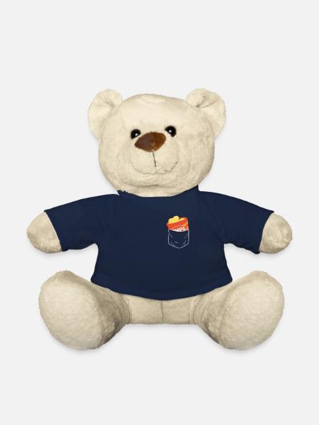 Chips Essen Snacks Süßigkeiten Geschenk - Teddy - French Navy