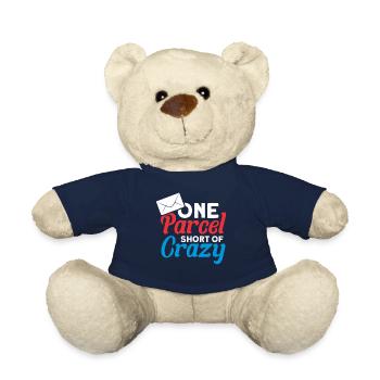 Postbote Briefträger Brief Paketdienst Geschenk - Teddy - French Navy - Vorne
