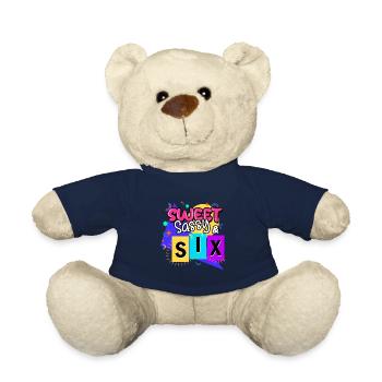Sweet Sassy & Six - Teddy Bear - french navy - Front