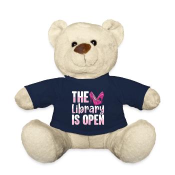 Stolz Die Bibliothek ist geöffnet Drag Queen - Teddy - French Navy - Vorne