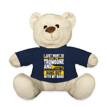 Posaune Trombone - Nounours - bleu marine - Devant