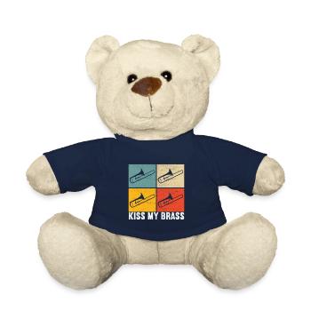Posaune Trombone - Nounours - bleu marine - Devant