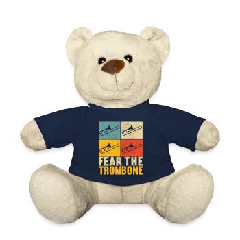 Posaune Trombone - Nounours - bleu marine - Devant