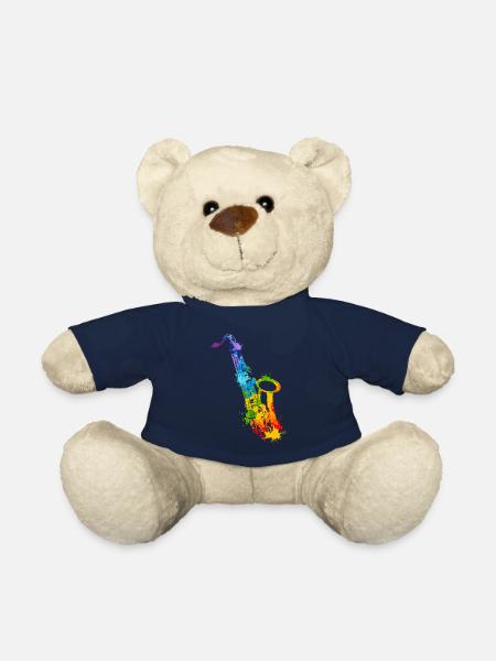 Splash Saxophone - Teddy Bear - french navy