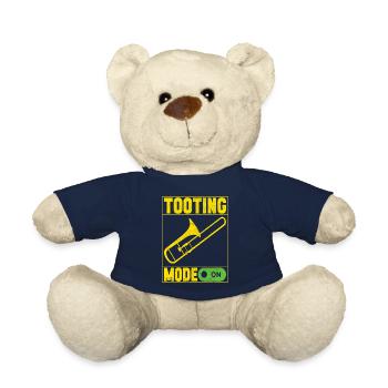 Posaune Trombone - Nounours - bleu marine - Devant