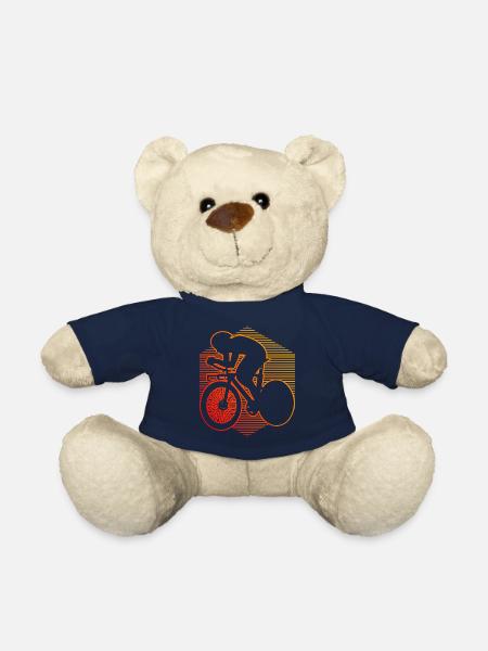 Road Cyclist Road Cycling Men's Road Bike - Teddy Bear - french navy
