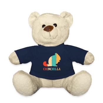 Retro Langschwanz Langhaar Kurzschwanz Züchter - Teddy - French Navy - Vorne