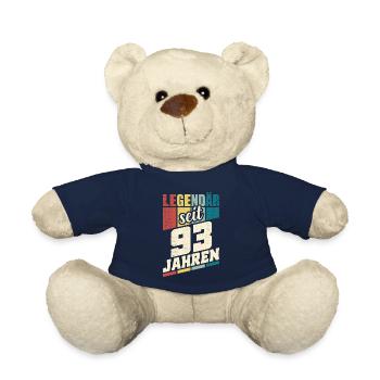 93. Geburtstag Legendär Seit 93 Jahren Legende 93 - Teddy - French Navy - Vorne