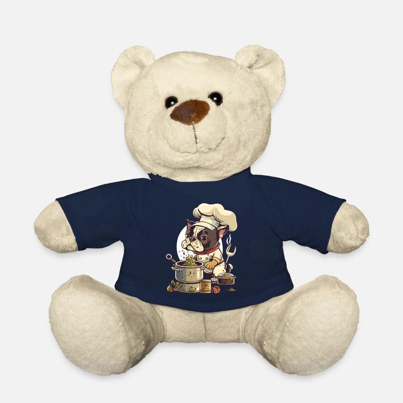 Chef Chien - Nounours - bleu marine