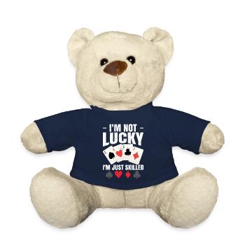 Je n’ai pas de chance d’être juste compétent - Nounours - bleu marine - Devant