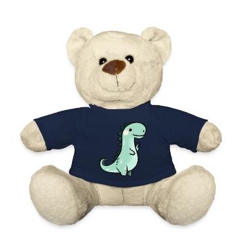 Niedlicher Buntstift Dinosaurier - Teddy - French Navy - Vorne